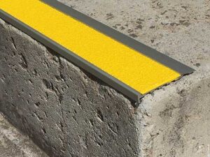 Antislip Stair Nosing Treads - Yellow